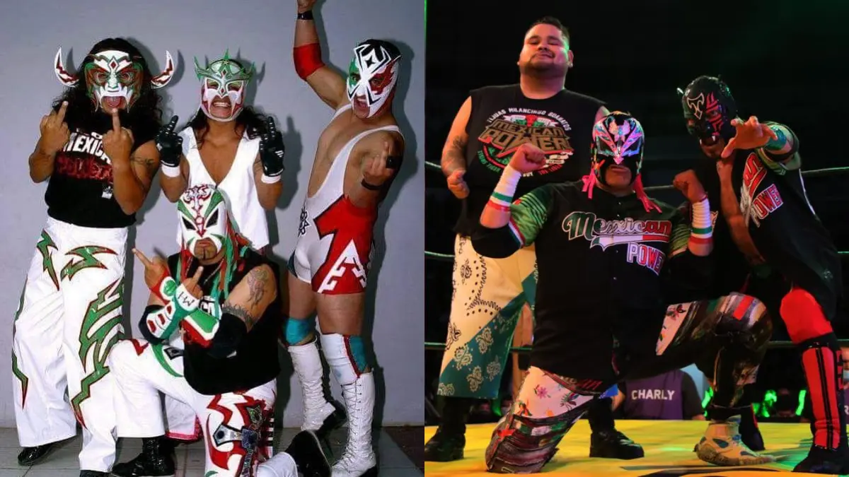 Mexican Powers. En Triple A existía una facción conformada originalmente por Psicosis, Juventud Guerrera, Crazy Boy y Joe Líder; quienes vestían conjuntos tricolores que marcaban su identidad, luciendo además unas máscaras únicas y espectaculares. Más tarde llegaron nuevos integrantes y en sus regresos, han conservado su esencia. 