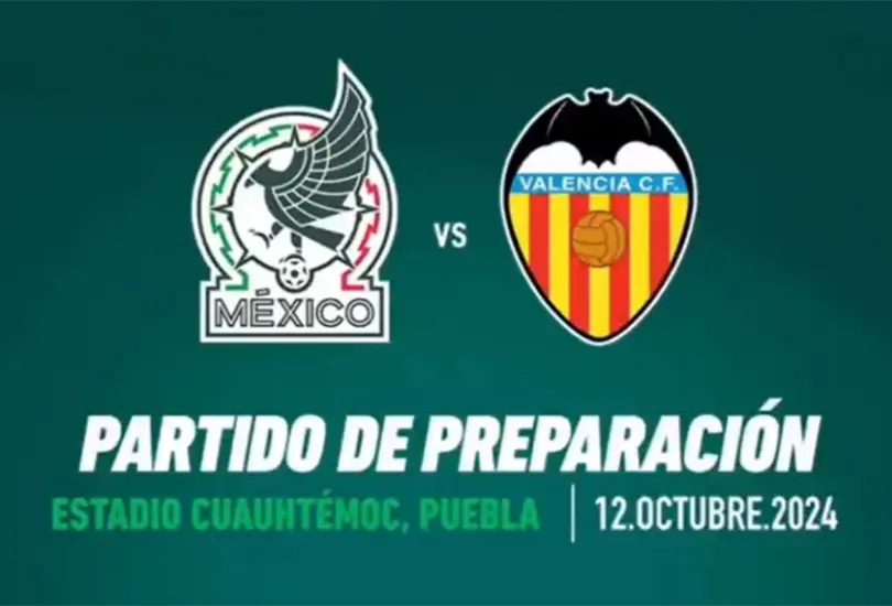 La Selecci&oacute;n Mexicana enfrentar&aacute; al Valencia en Puebla.
