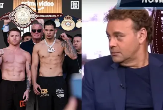 Saúl Canelo Álvarez es constantemente criticado por David Faitelson.