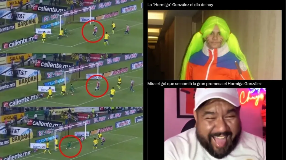 Armando 'Hormiga' Gonz&aacute;lez se convirti&oacute; en v&iacute;ctima de las burlas y memes tras su grosero error ante el Am&eacute;rica.