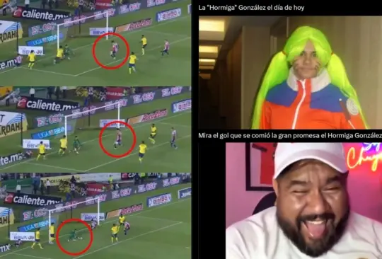 Armando Hormiga González se convirtió en víctima de las burlas y memes tras su grosero error ante el América.