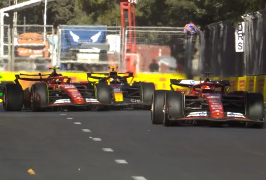 Checo Pérez explotó vs Sainz Jr. por su choque en el GP de Azerbaiyán 2024 de F1 