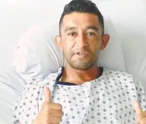 El ´Hobbit´ Bermúdez y su ejemplar actitud ante la desgracia (VIDEO)