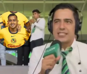 Andrés Vaca hace narración en doble sentido durante partido del América (VIDEO)