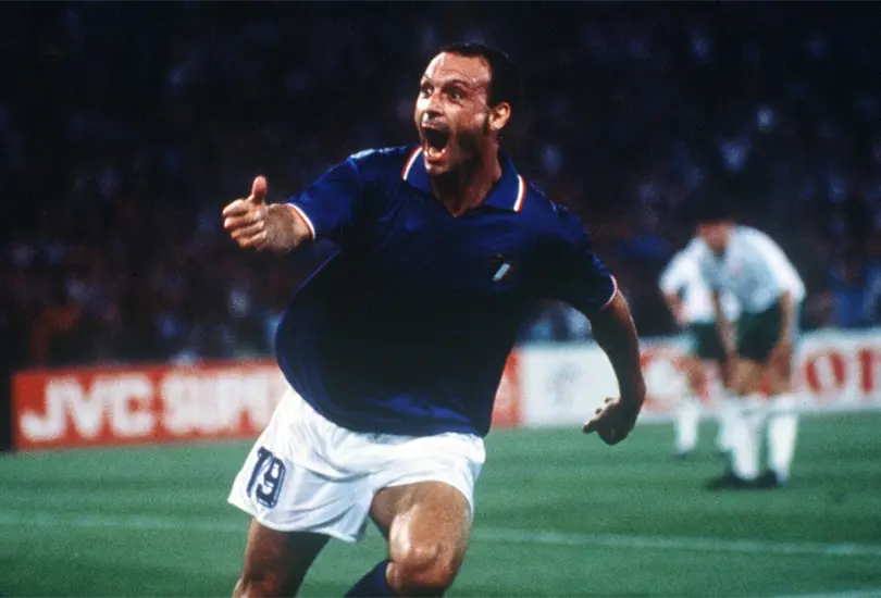 Toto Schillaci fue una leyenda italiana que brill&oacute; en el Mundial de Italia 90