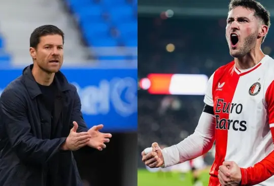 Xabi Alonso mandó un mensaje a Santiago Giménez previo a su partido de la Champions