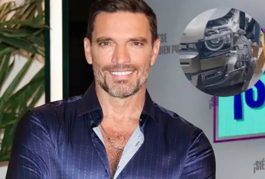 Julián Gil compartió imágenes del aparatoso accidente que sufrió en las calles de Miami 