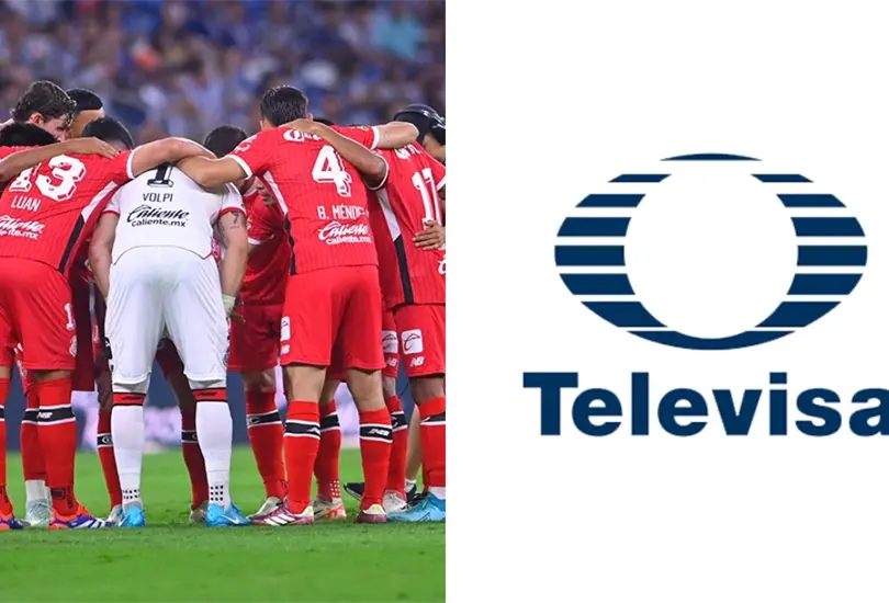 Toluca podr&iacute;a demandar a Televisa por incumplimiento de contrato