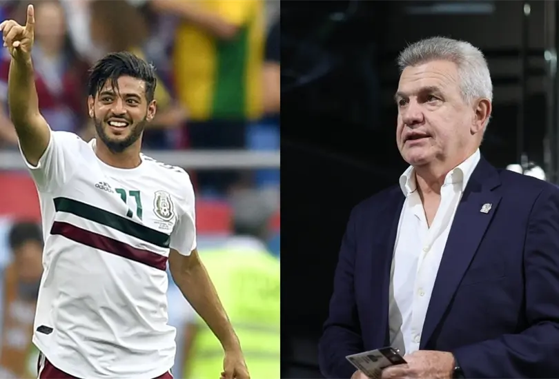 Aguirre, DT de la Selecci&oacute;n Mexicana, mand&oacute; un gui&ntilde;o a Carlos Vela