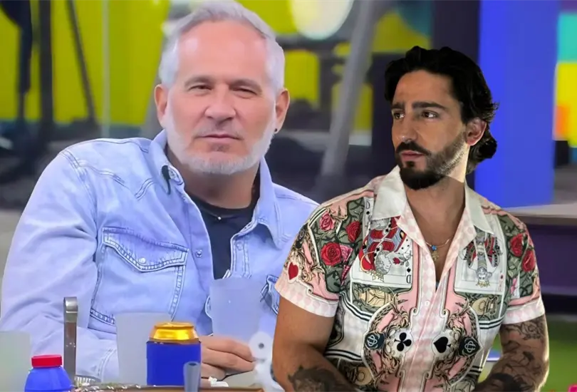 El comediante no dud&oacute; en dedicarle un mensaje al creador de contenidos en los d&iacute;as finales del reality show.