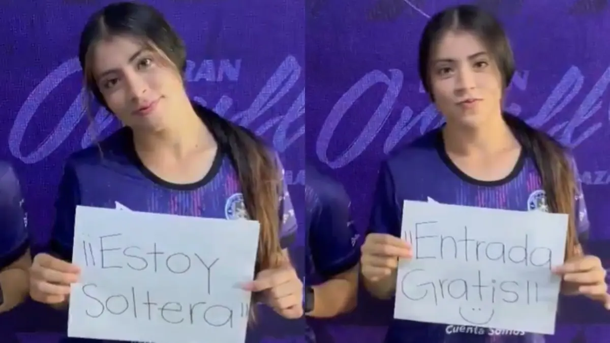 Zayra Wence fue parte del trend publicado por las 'Cañoneras', donde anuncia estar soltera y posteriormente dar a conocer la entrada gratis a 'El Encanto'.