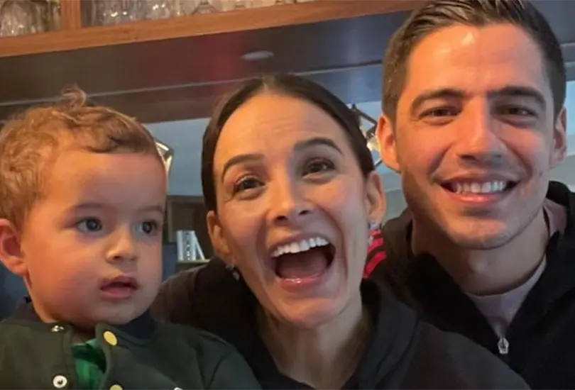 Gina Holgu&iacute;n y Andr&eacute;s Vaca nuevamente ser&aacute;n padres.