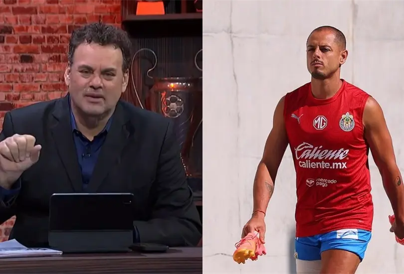 Faitelson carg&oacute; vs Chicharito tras su nueva lesi&oacute;n porque dijo "ha sido un fiasco" en su regreso a Chivas
