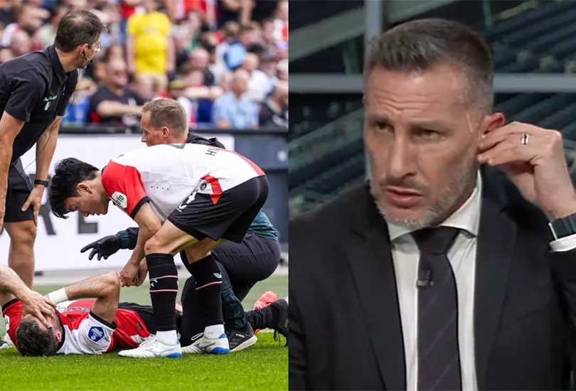 Chaco Gim&eacute;nez habl&oacute; sobre la lesi&oacute;n de su hijo con el Feyenoord.