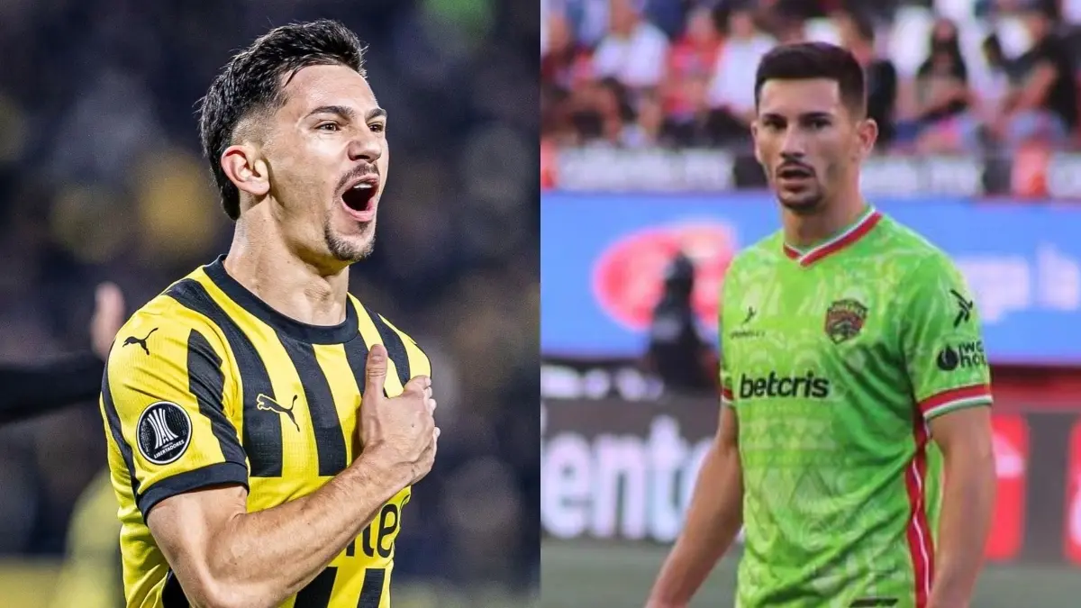 Maximiliano Silvera también ha tenido gratos momentos con Peñarol desde su llegada en enero de 2024. aunque anduvo por la Liga MX con Juárez durante todo 2022 y posteriormente con Necaxa el primer semestre de 2023.