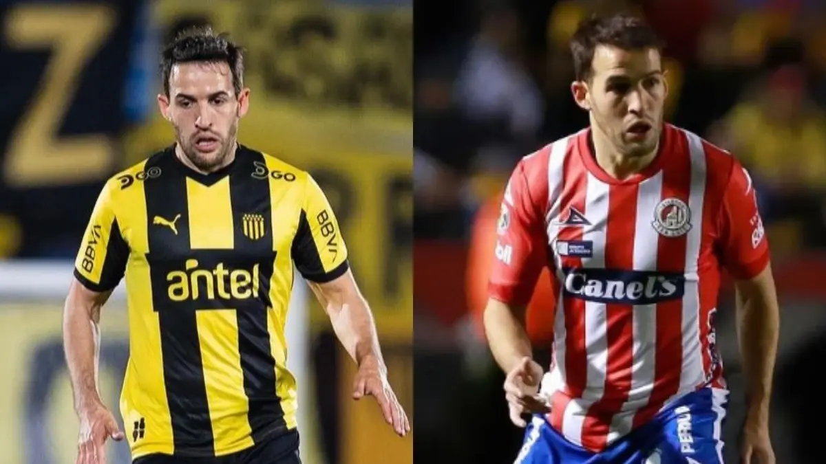 Camilo Mayada es otro ex Atlético de San Luis que ahora brilla en Peñarol; el lateral de 33 años tuvo un paso desapercibido por la Liga MX.