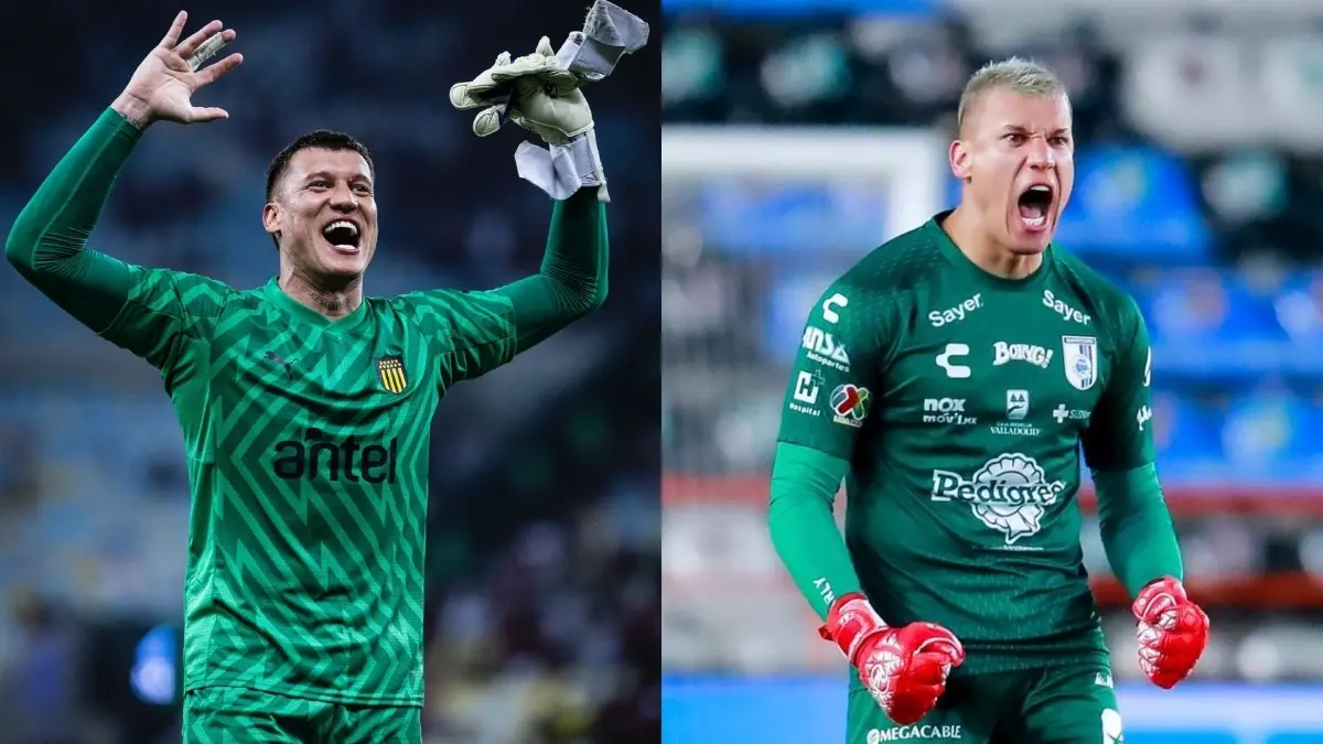 Washington Aguerre es el portero del equipo uruguayo, mismo que es recordado en la Liga MX por su paso con Querétaro.