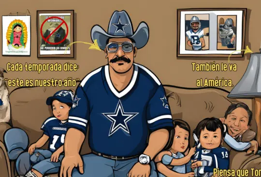 Radiografía de los aficionados de Dallas Cowboys.