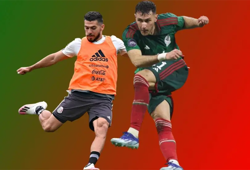 Santiago Gimenez y Henry Martín compiten por ser el centro delantero titular de la Selección Mexicana. Santiago Gimenez y Henry Martín compiten por ser el centro delantero titular de la Selección Mexicana.
