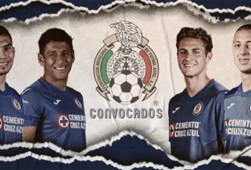 La afici&oacute;n de Cruz Azul se hizo presente en el partido entre M&eacute;xico y Nueva Zelanda.