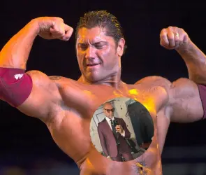 El incre&iacute;ble cambio f&iacute;sico de Batista, m&iacute;tico luchador de la WWE