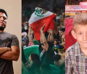 Aficionados del México vs Nueva Zelanda se hacen virales por su parecido con Fedelobo y Dewey