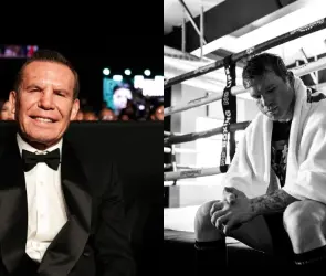 Julio César Chávez se "burla" del Canelo Álvarez previo a su pelea vs Berlanga