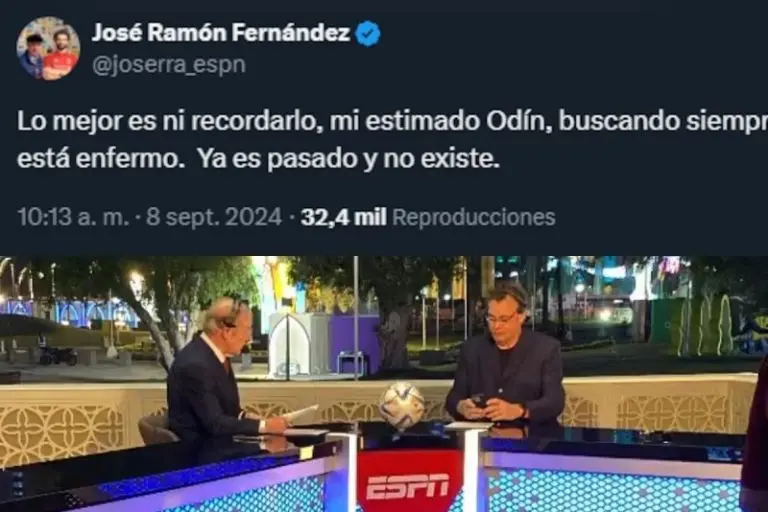 José Ramón Fernández y Faitelson llevan un tiempo peleados tras la salida del segundo - Instagram @david_faitelson/Captura