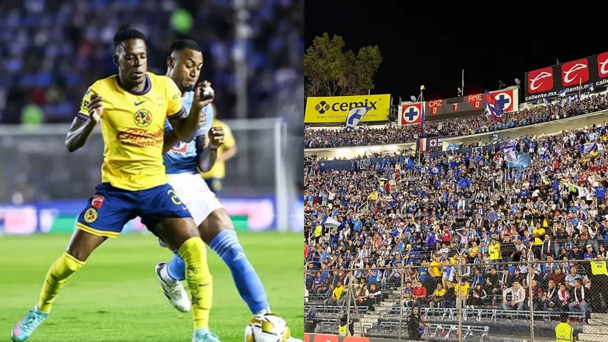  América nuevamente echó a Cruz Azul de un estadio 