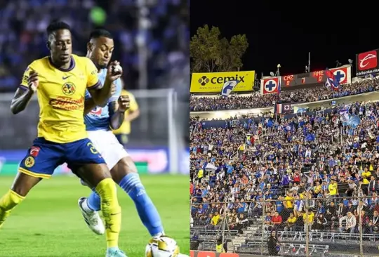 América nuevamente echó a Cruz Azul de un estadio