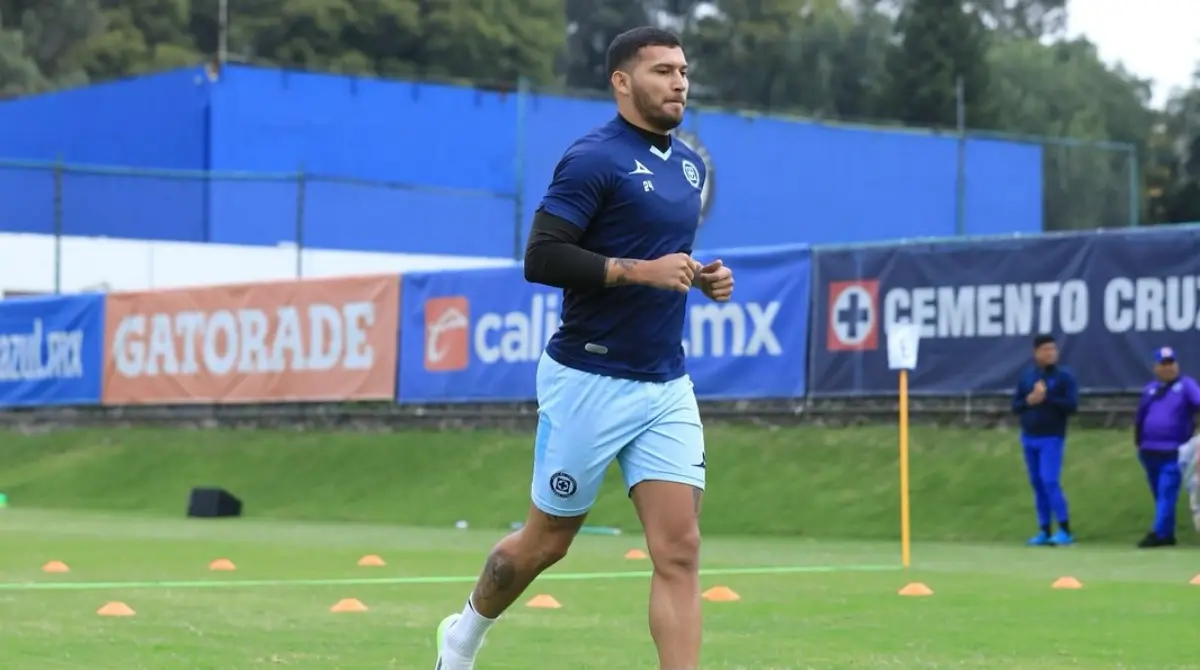  Juan Escobar ha vuelto a los entrenamientos con Cruz Azul 