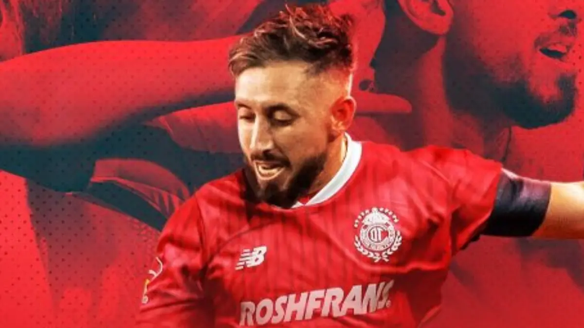  Héctor Herrera ha sido presentado con el Toluca 