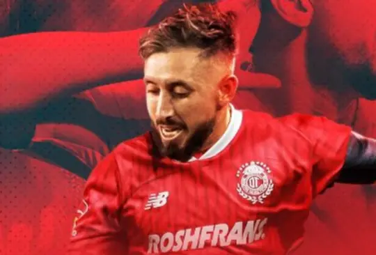 Héctor Herrera ha sido presentado con el Toluca