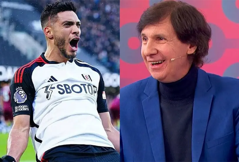 Bambino Pons sac&oacute; todo su ingenio para festejar el gol 55 de Ra&uacute;l Jim&eacute;nez en Premier League