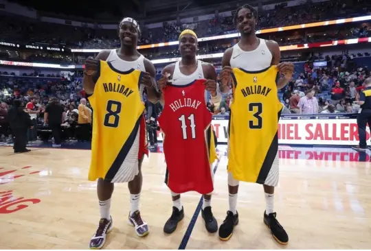 El 29 de diciembre los tres hermanos jugaron un mismo partido de la NBA