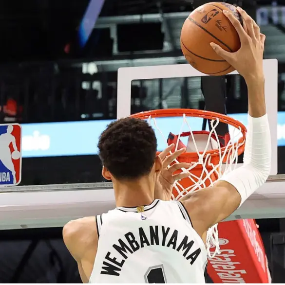 Los impresionantes números de Wemby tras 100 partidos de NBA