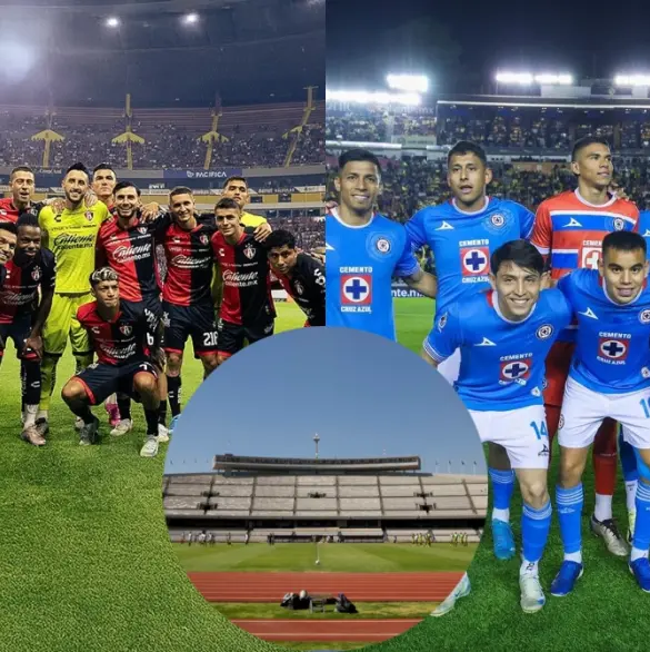 Atlas exhibe a Cruz Azul y confirma que jugará en el Olímpico Universitario