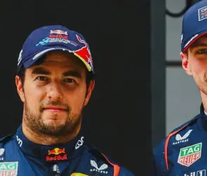 Verstappen se rompe al recordar la salida de Checo Pérez de Red Bull