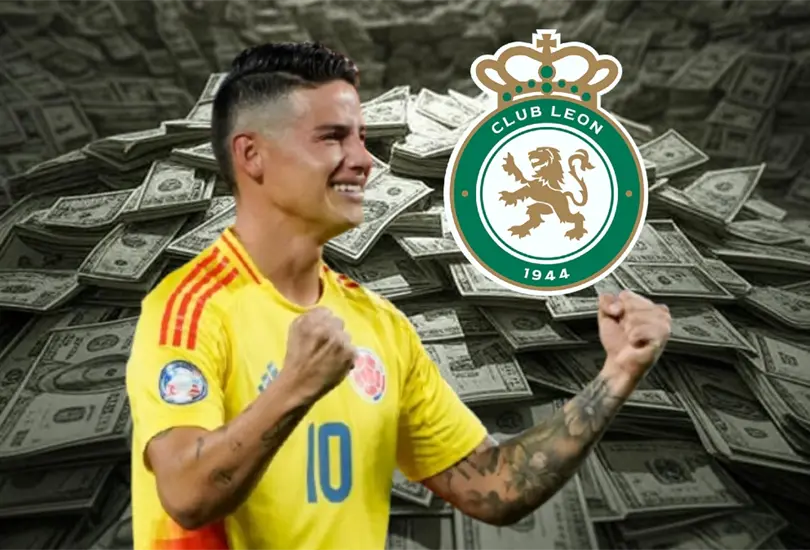 James Rodr&iacute;guez podr&iacute;a tener un sueldo millonario en Le&oacute;n