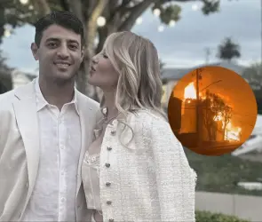 Carlos Vela y su esposa son víctimas de los incendios en LA