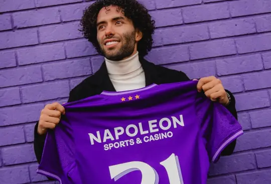 César Huerta ya posa con los colores del Anderlecht