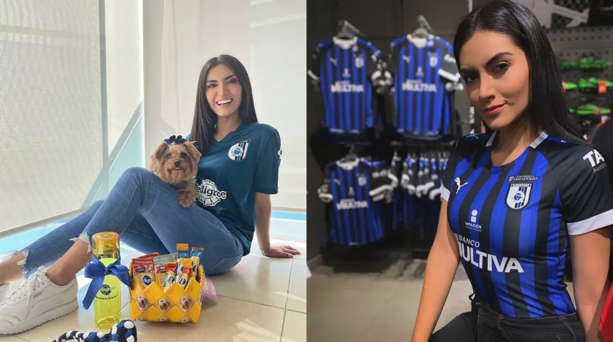 En distintas ocasiones ha mostrado su pasión por el futbol portando la playera del Querétaro.