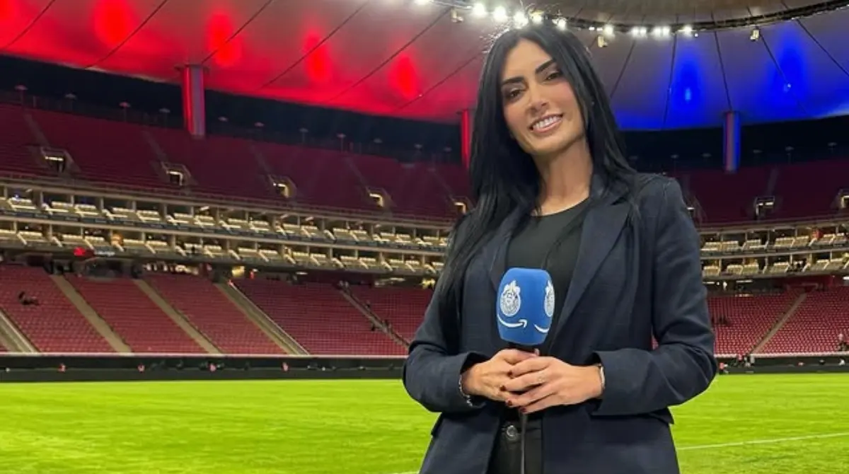 Karen Tapia debutó en las transmisiones de Chivas en Amazon Prime Video.