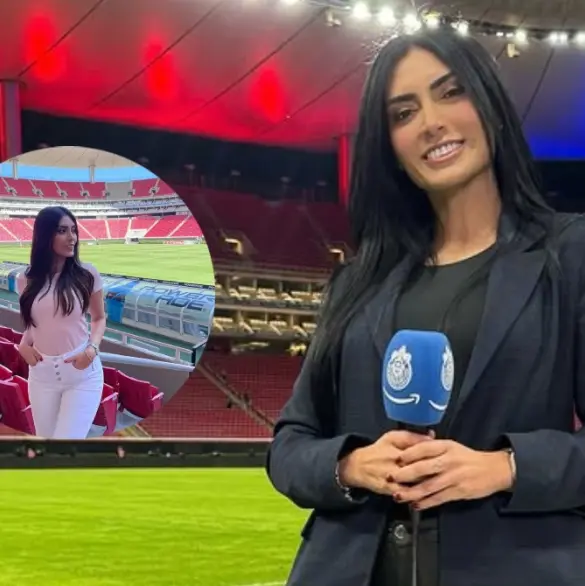 Ella es Karen Tapia, periodista que llega a Chivas en Amazon Prime Video