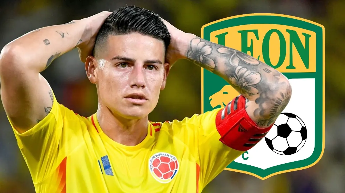  James Rodríguez ha sido vinculado con el León 