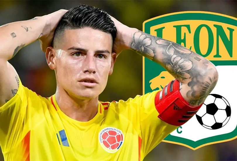 James Rodr&iacute;guez ha sido vinculado con el Le&oacute;n