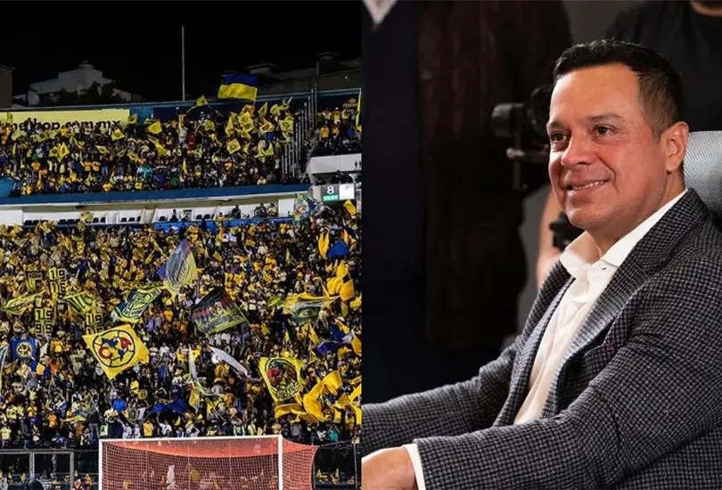 Víctor Velázquez exhibió al América por la salida de Cruz Azul del Ciudad de los Deportes Víctor Velázquez exhibió al América por la salida de Cruz Azul del Ciudad de los Deportes