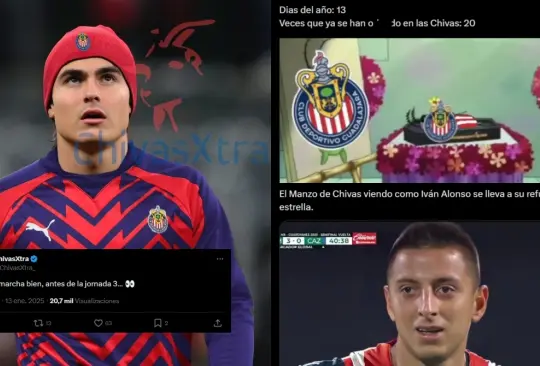 Chivas se ha convertido en víctima de los memes