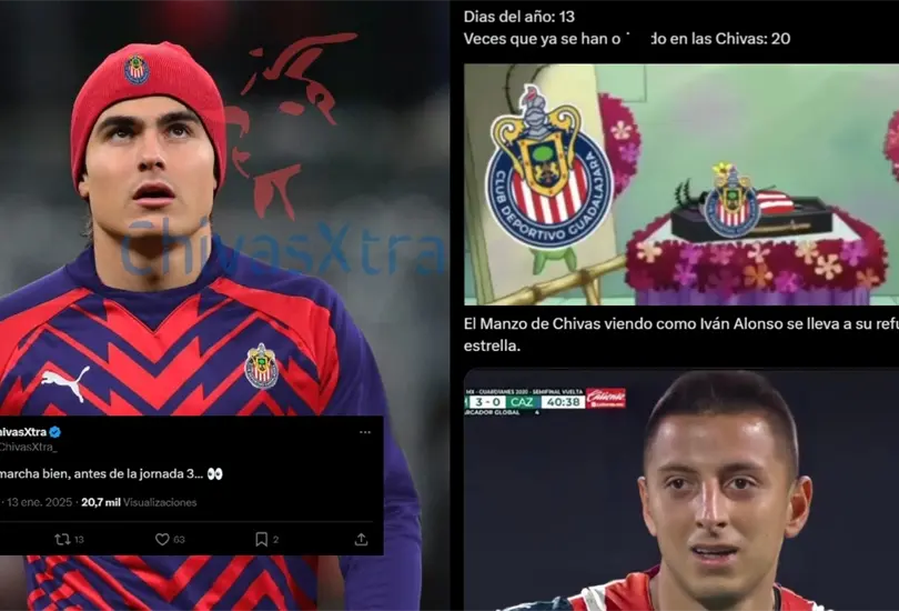Chivas se ha convertido en v&iacute;ctima de los memes