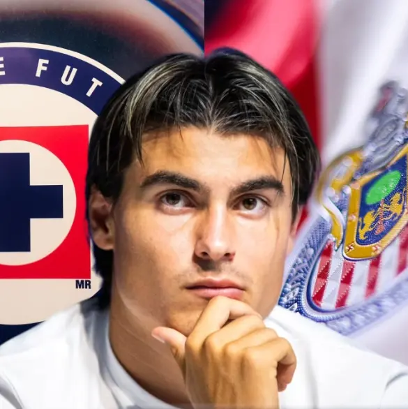 Cruz Azul acusó a Chivas ante la FMF por el fichaje de Luka Romero